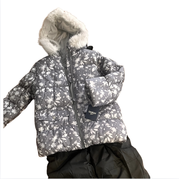 Osh Kosh Kayak Montu ve Kayak Pantolonu etiketli 8 yaş