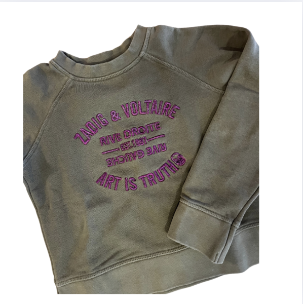 Zadig Voltaire iç Polar Sweatshirt 5 yaş