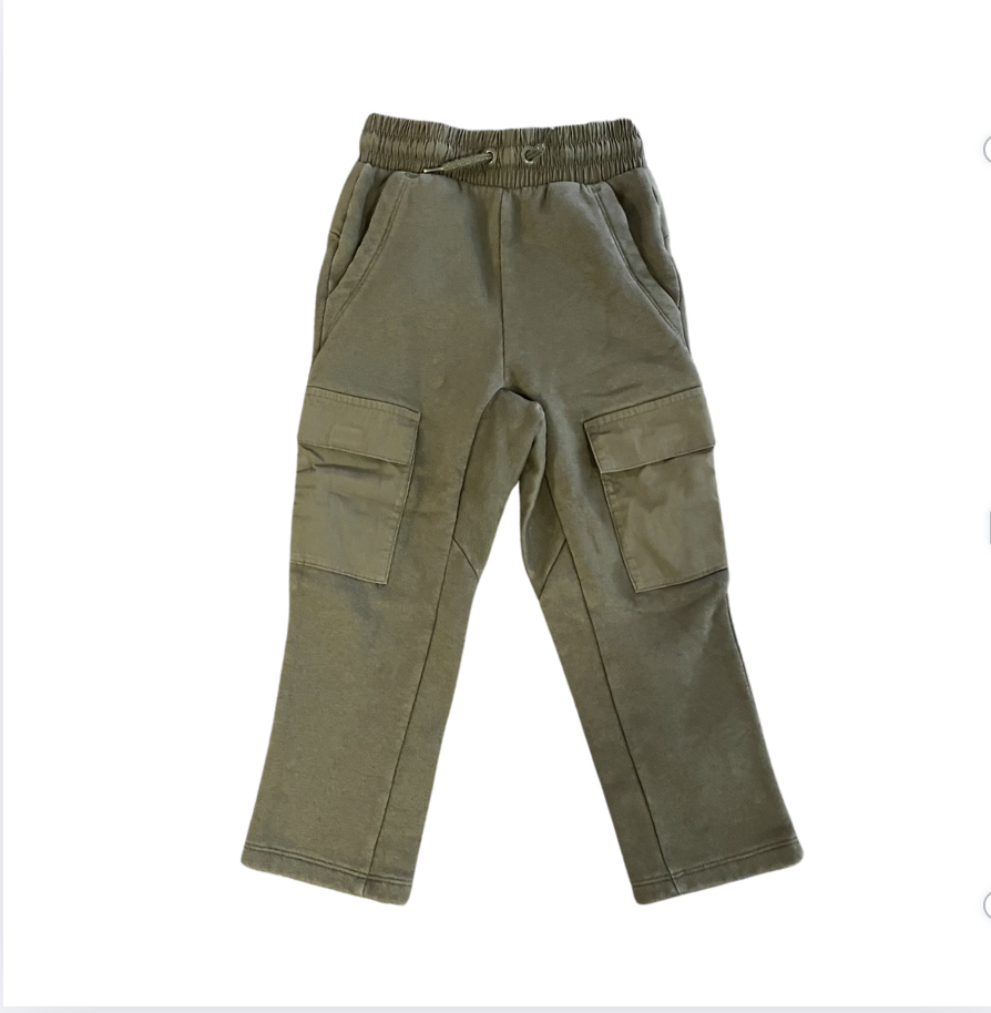 Nefti Yeşil Cepli Pantolon