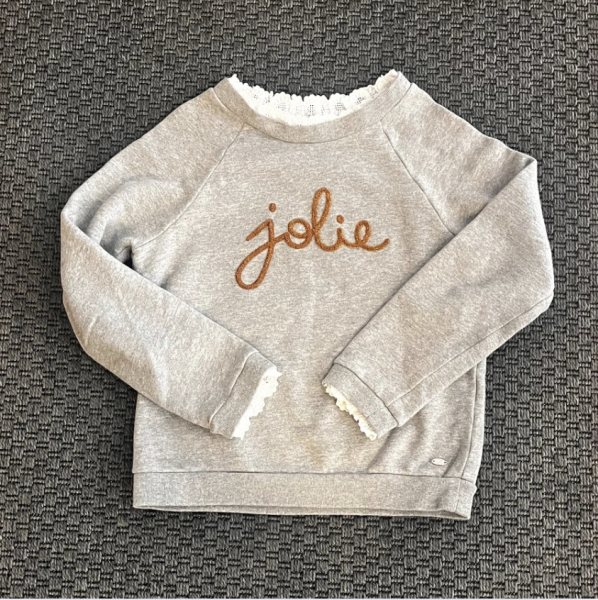 Tartine et Chocolat İçi polar Sweatshirt kazak 8 yaş