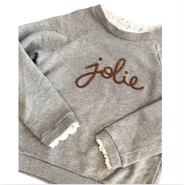 Tartine et Chocolat İçi polar Sweatshirt kazak 8 yaş