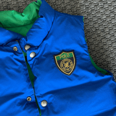 Ralph Lauren Çift taraflı kullanılabilen Puffer yelek 5 yaş