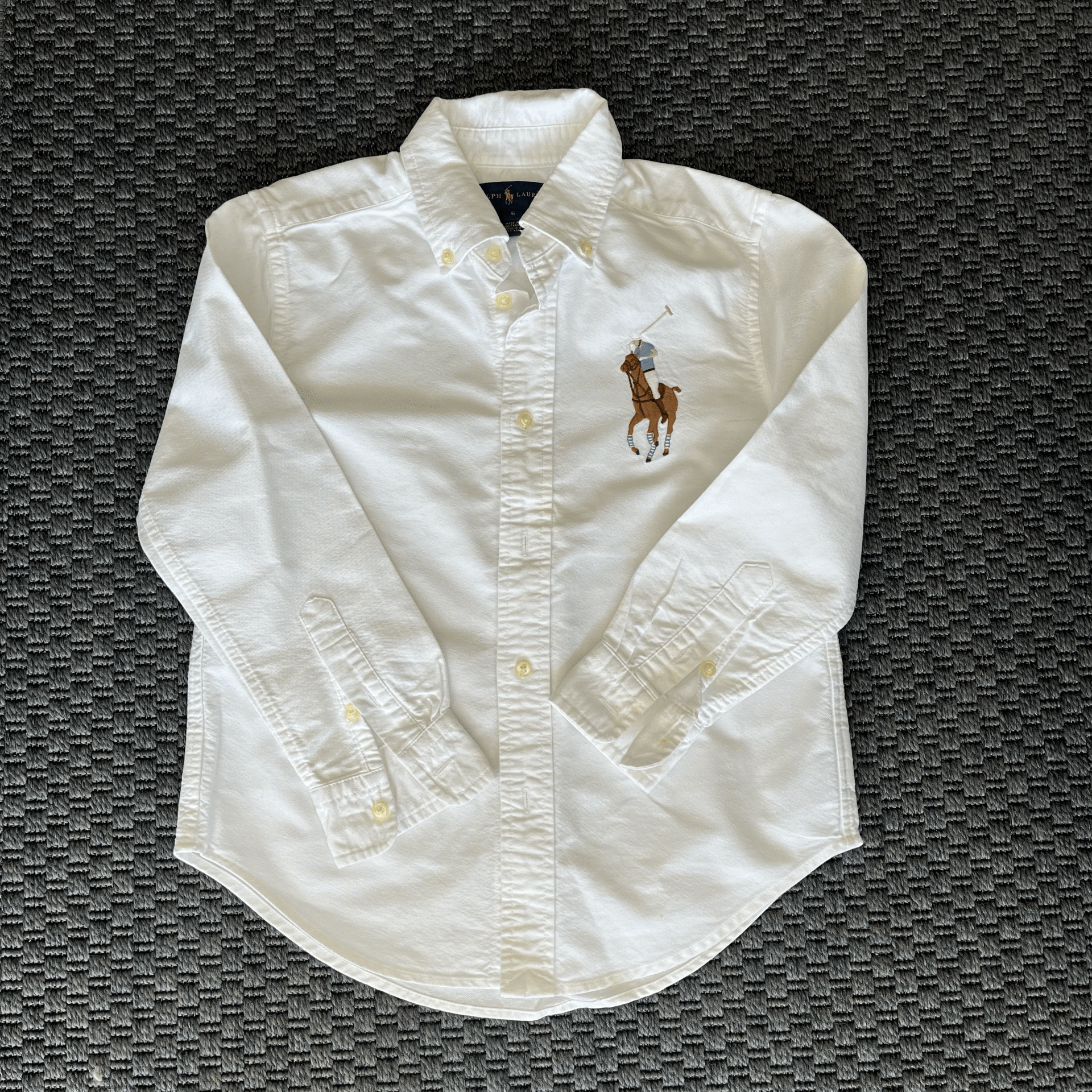 Ralph Lauren Beyaz Gömlek 6 yaş